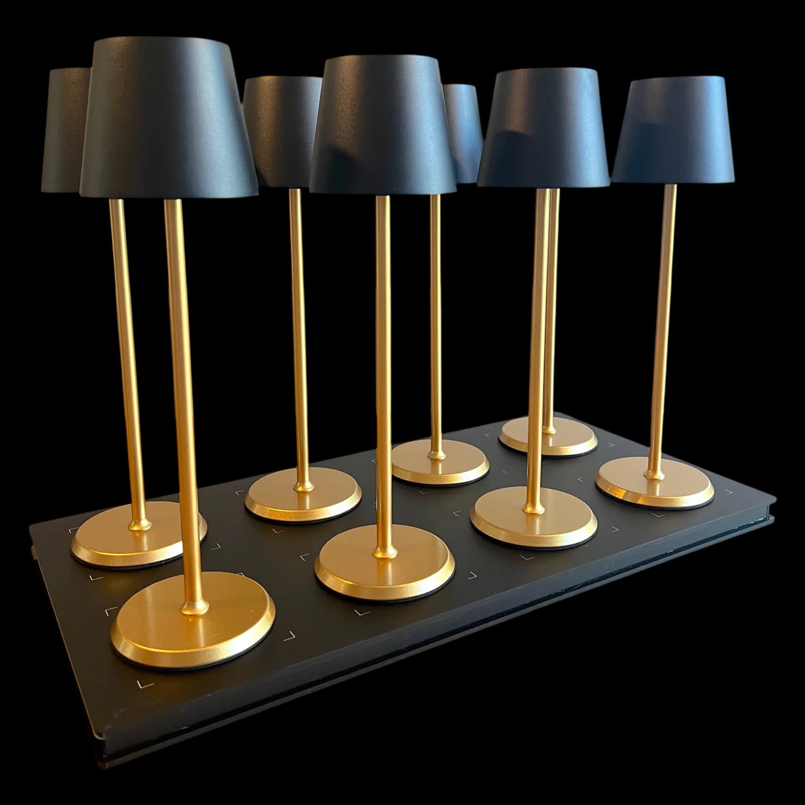 Norda Black & Gold Horeca Tafellamp horeca tafellamp