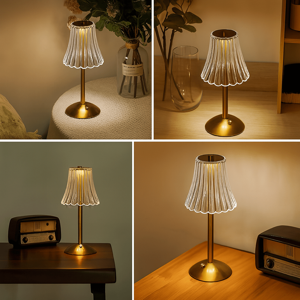 Vier LED tafellampen als inspiratie voor thuis en horeca