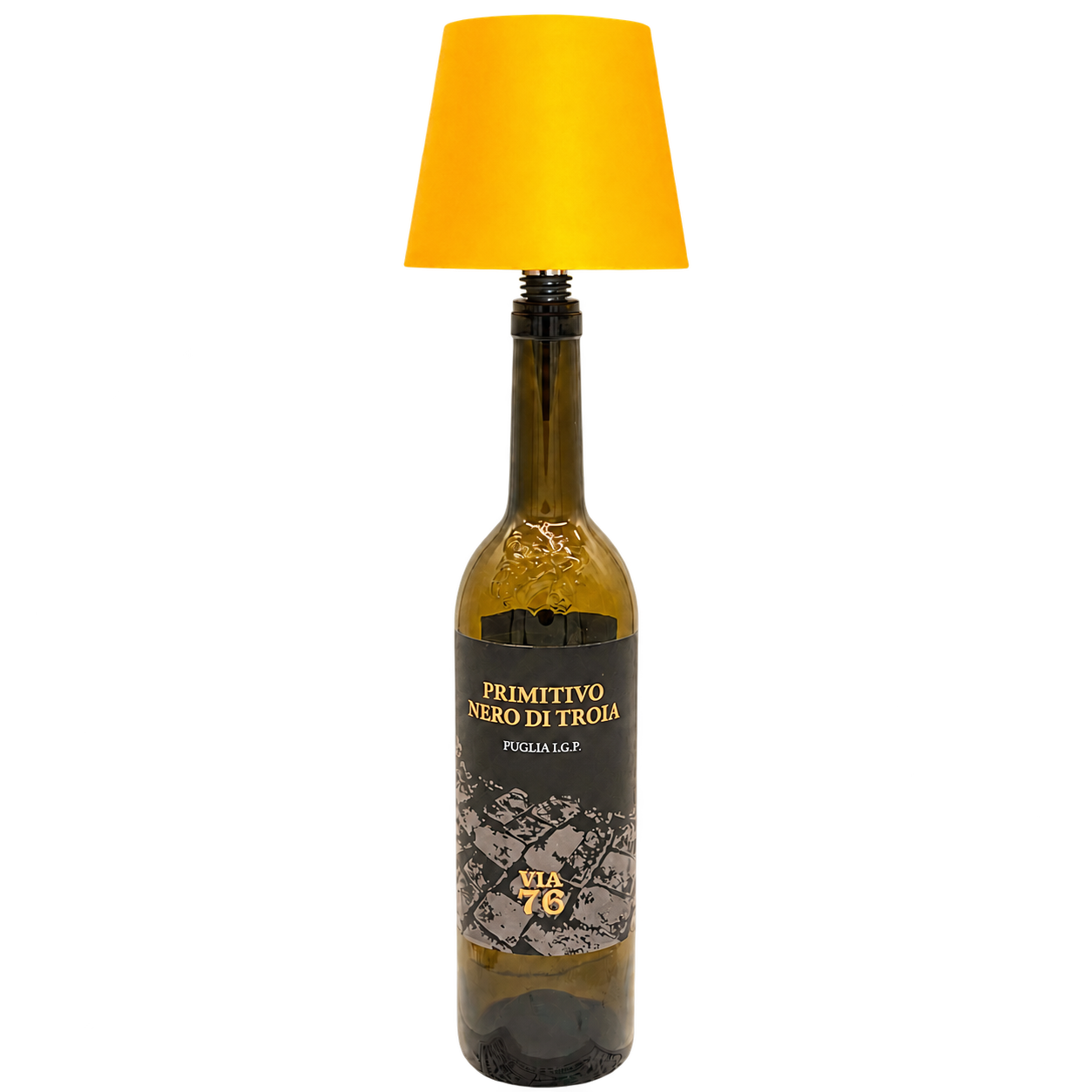 Canté Fleslamp Geel sfeerbeeld 2