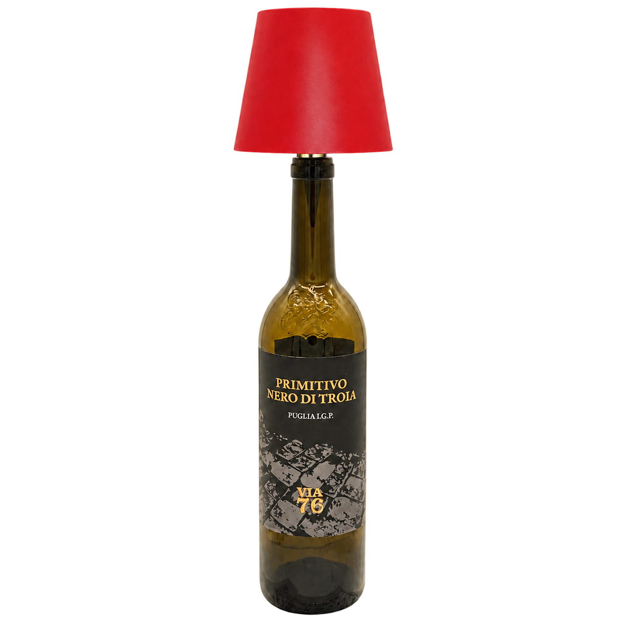 Canté Fleslamp Rood sfeerbeeld 2